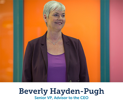 Beverly Hayden-Pugh, SVP, Advisor to the CEO