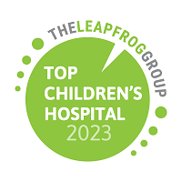 The Leapfrog Group Top Children's Hospital 2023 logo